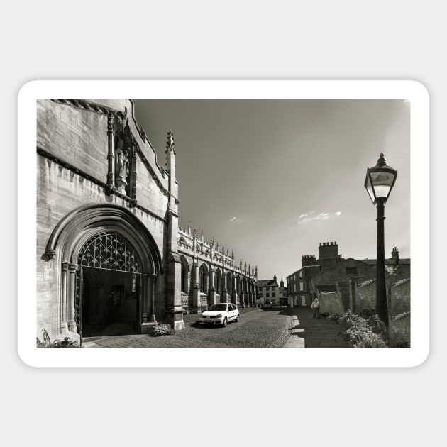 St. James church(B&W) Sticker by jasminewang